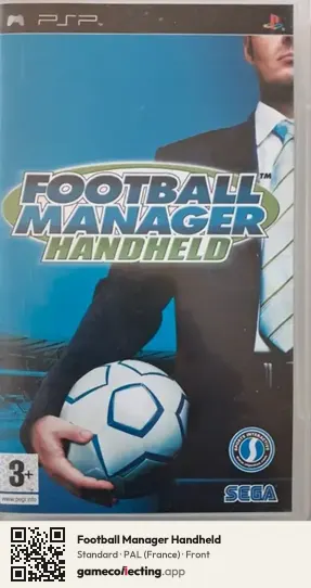 Football Manager Handheld PlayStation Portable, France box front