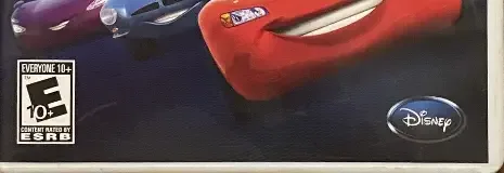 Cars 2, the ESRB box on its front