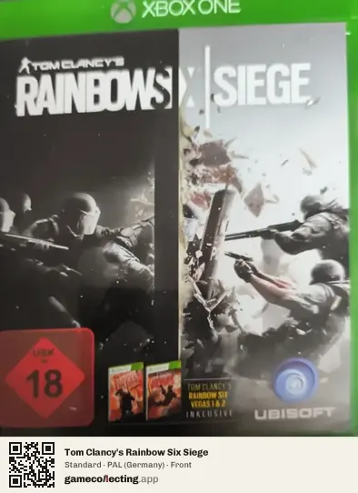 Tom Clancy's Rainbow Six Siege Xbox One, Germany box front