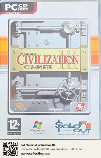 Sid Meier's Civilization III Computer, PAL box front