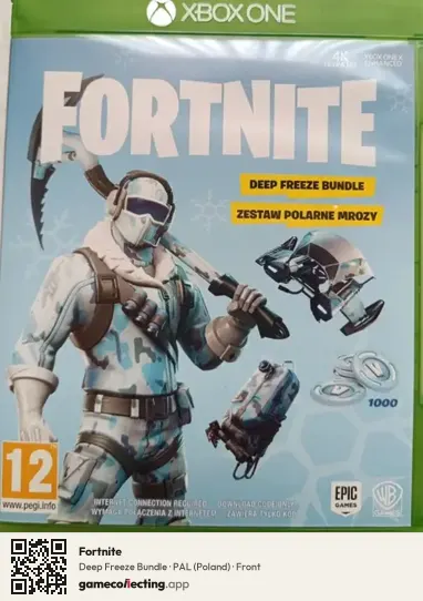 Fortnite Xbox One, Poland box front