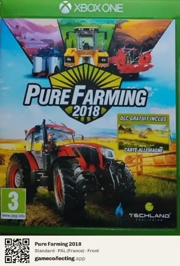 Pure Farming 2018 Xbox One, France box front