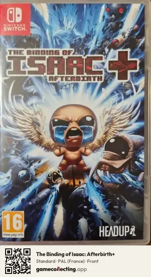 The Binding of Isaac: Afterbirth+ Nintendo Switch, France box front