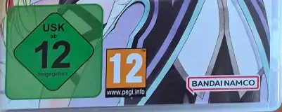 Tales of Xillia Remastered, the USK square on its front