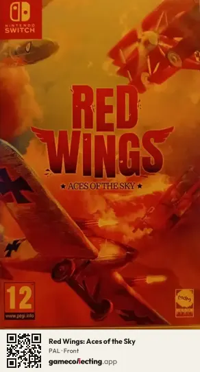 Red Wings: Aces of the Sky Nintendo Switch, PAL box front