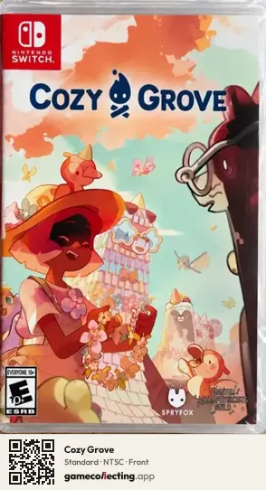 Cozy Grove Nintendo Switch, NTSC box front