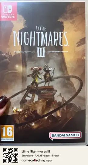 Little Nightmares III Nintendo Switch, France box front
