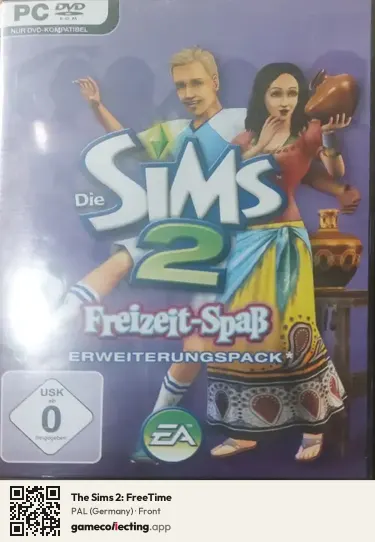 The Sims 2: FreeTime Computer, Germany box front