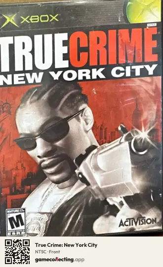 True Crime: New York City Xbox, NTSC box front