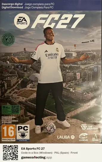 EA Sports FC 27 Computer, Spain box front