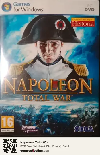 Napoleon: Total War Computer, France box front