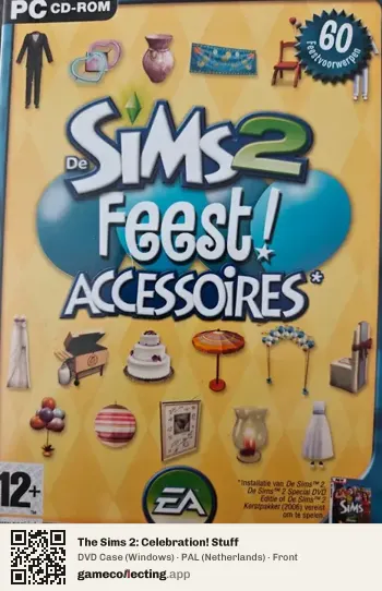 The Sims 2: Celebration! Stuff Computer, Netherlands box front