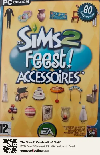 The Sims 2: Celebration! Stuff Computer, Netherlands box front
