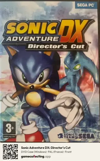 Sonic Adventure DX: Director's Cut Computer, France box front