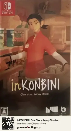 inKONBINI: One Store. Many Stories. Nintendo Switch, Asia box front