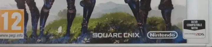 Bravely Default, the USK square on its front