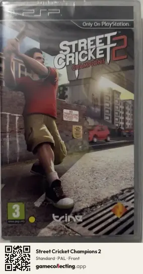Street Cricket Champions 2 PlayStation Portable, PAL box front