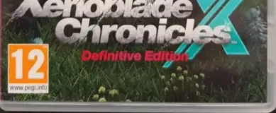 Xenoblade Chronicles X: Definitive Edition, the PEGI square on its front