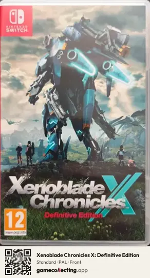 Xenoblade Chronicles X: Definitive Edition Nintendo Switch, PAL box front