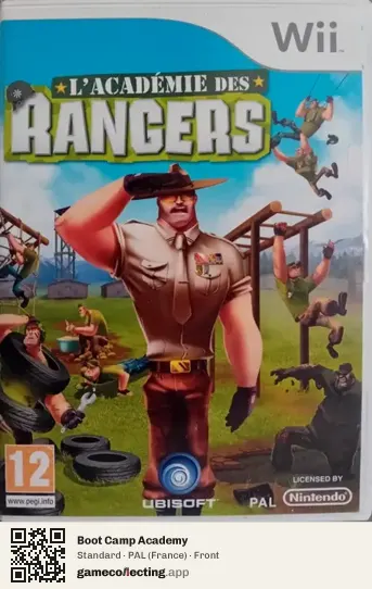 Boot Camp Academy Nintendo Wii, France box front