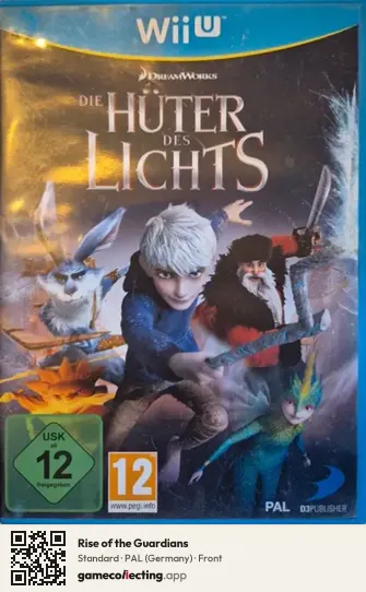 Rise of the Guardians Nintendo Wii U, Germany box front