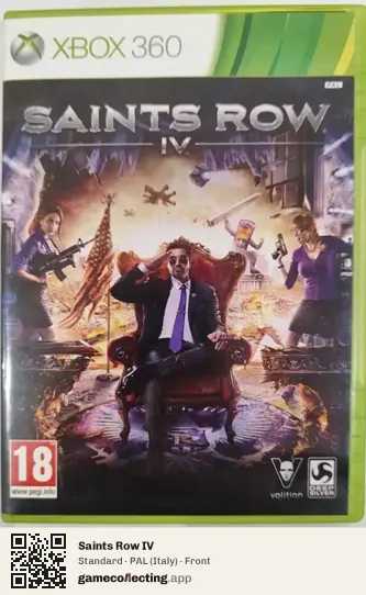 Saints Row IV Xbox 360, Italy box front