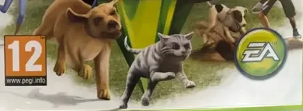 The Sims 3: Pets, the PEGI square on its front