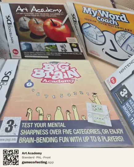 Art Academy Nintendo DS, PAL box front