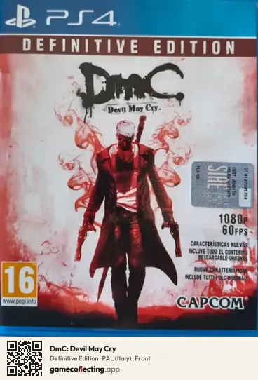 DmC: Devil May Cry PlayStation 4, Italy box front