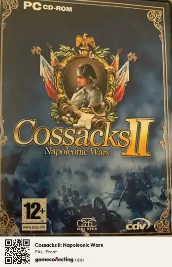 Cossacks II: Napoleonic Wars Computer, PAL box front