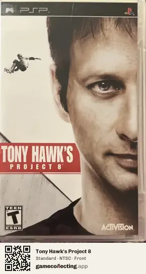 Tony Hawk's Project 8 PlayStation Portable, NTSC box front