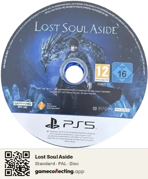 Lost Soul Aside PlayStation 5, PAL disc
