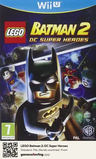 LEGO Batman 2: DC Super Heroes Nintendo Wii U, Nordic countries box front