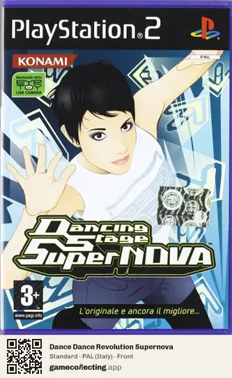 Dance Dance Revolution Supernova PlayStation 2, Italy box front