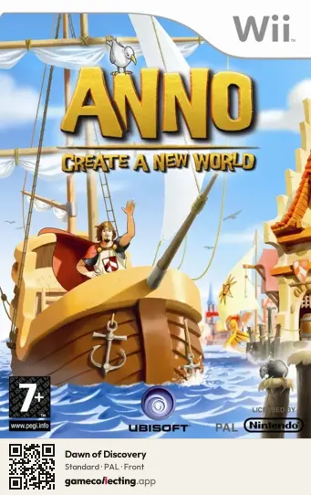 Dawn of Discovery Nintendo Wii, PAL box front