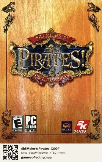 Sid Meier's Pirates! (2004) Computer, NTSC box front