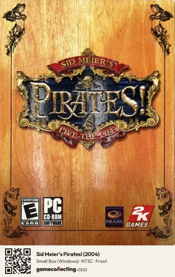 Sid Meier's Pirates! (2004) Computer, NTSC box front