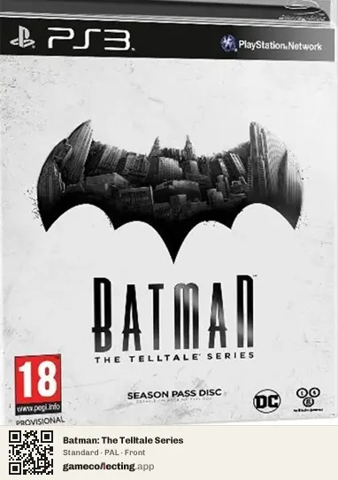 Batman: The Telltale Series PlayStation 3, PAL box front