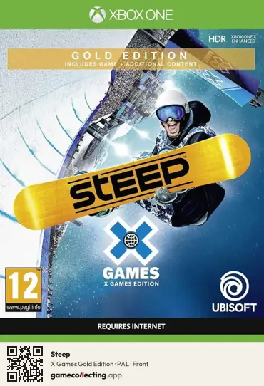 Steep Xbox One, PAL box front