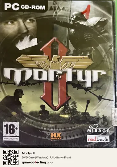 Mortyr II Computer, Italy box front
