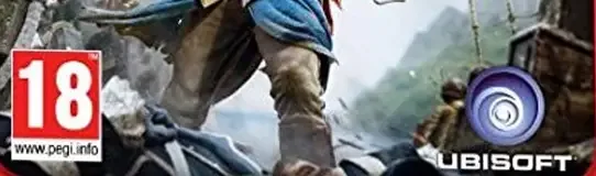 Assassin's Creed IV: Black Flag, the PEGI square on its front