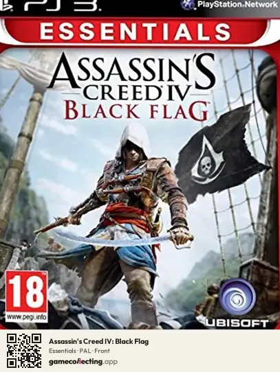 Assassin's Creed IV: Black Flag PlayStation 3, PAL box front
