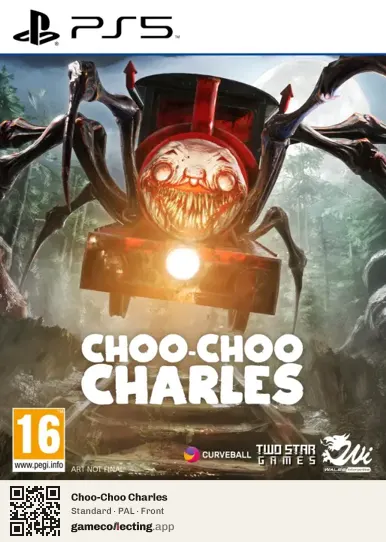 Choo-Choo Charles PlayStation 5, PAL box front