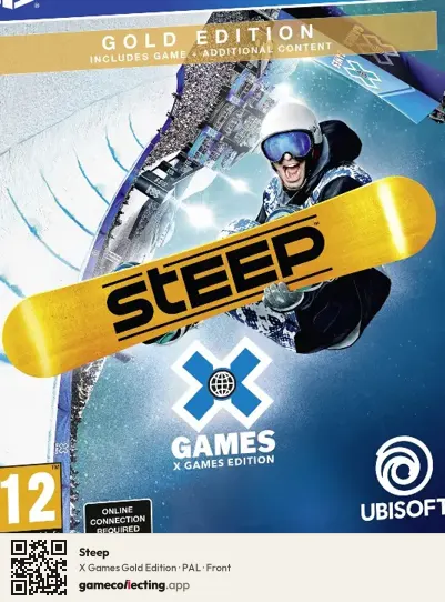 Steep PlayStation 4, PAL box front