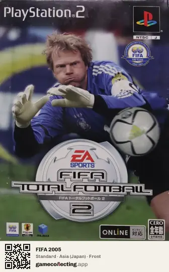 FIFA 2005 PlayStation 2, Asia box front