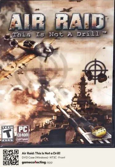 Air Raid: This Is Not a Drill! Computer, NTSC box front