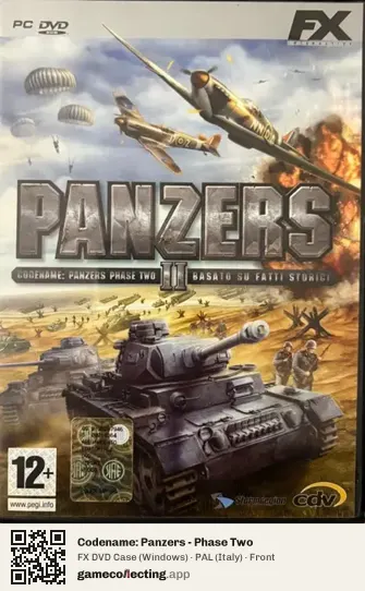 Codename: Panzers - Phase Two Computer, Italy box front