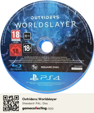 Outriders: Worldslayer PlayStation 4, PAL disc