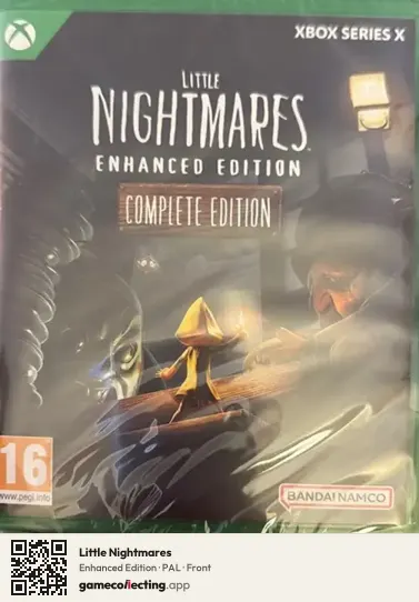 Little Nightmares Xbox Series X, PAL box front