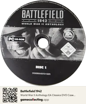 Battlefield 1942 Computer, PAL disc
